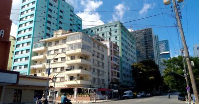 Buildings from the Capitalist Era in El Vedado, Havana